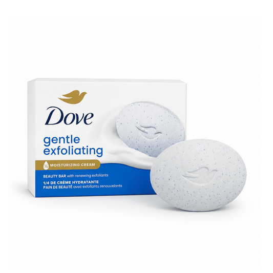 صابونة دوف لتقشير البشرة | Dove renewing exfoliating beauty bar - Barbie.phar