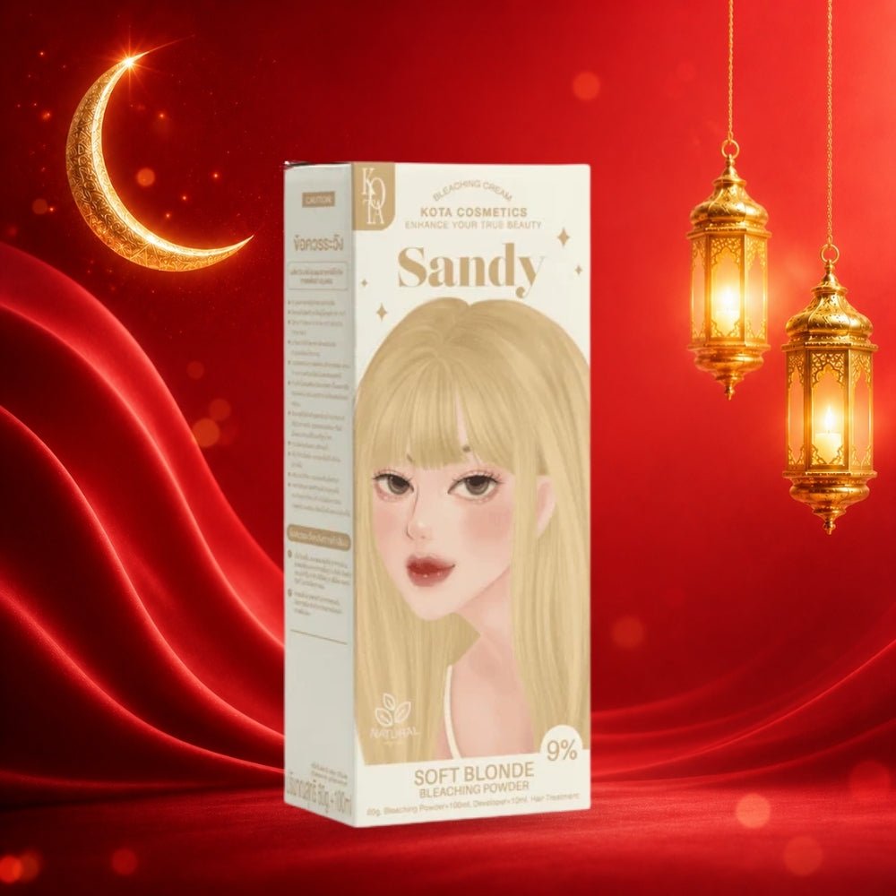 صبغة شعر لون اشقر فاتح كوتا | Kota sandy soft blonde hair color - Barbie.phar