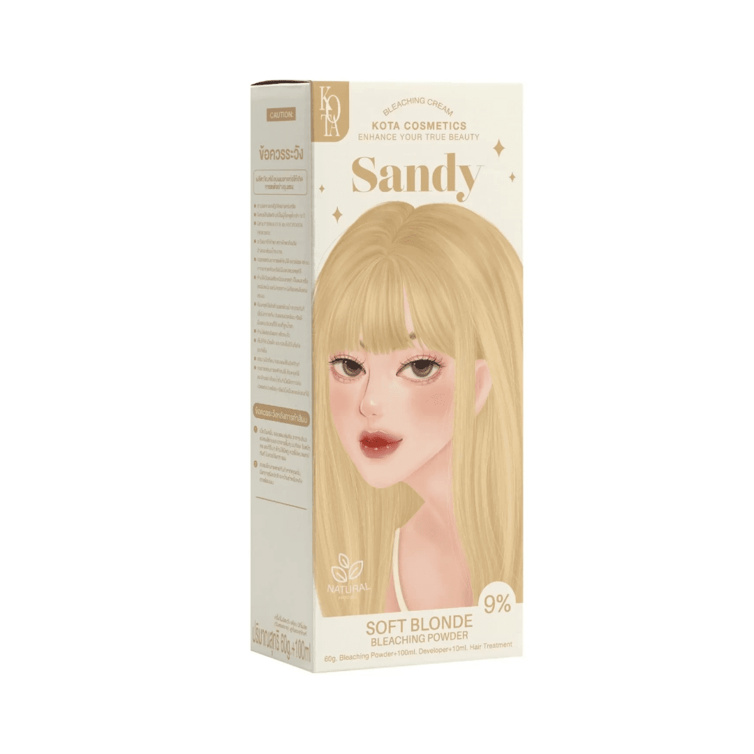 صبغة شعر لون اشقر فاتح كوتا | Kota sandy soft blonde hair color - Barbie.phar