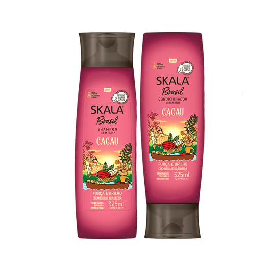 شامبو + كوندشنر بالكاكاو سكالا - 325مل | Skala brasil cremosidade brasileira shampoo & Conditioner - Barbie.phar