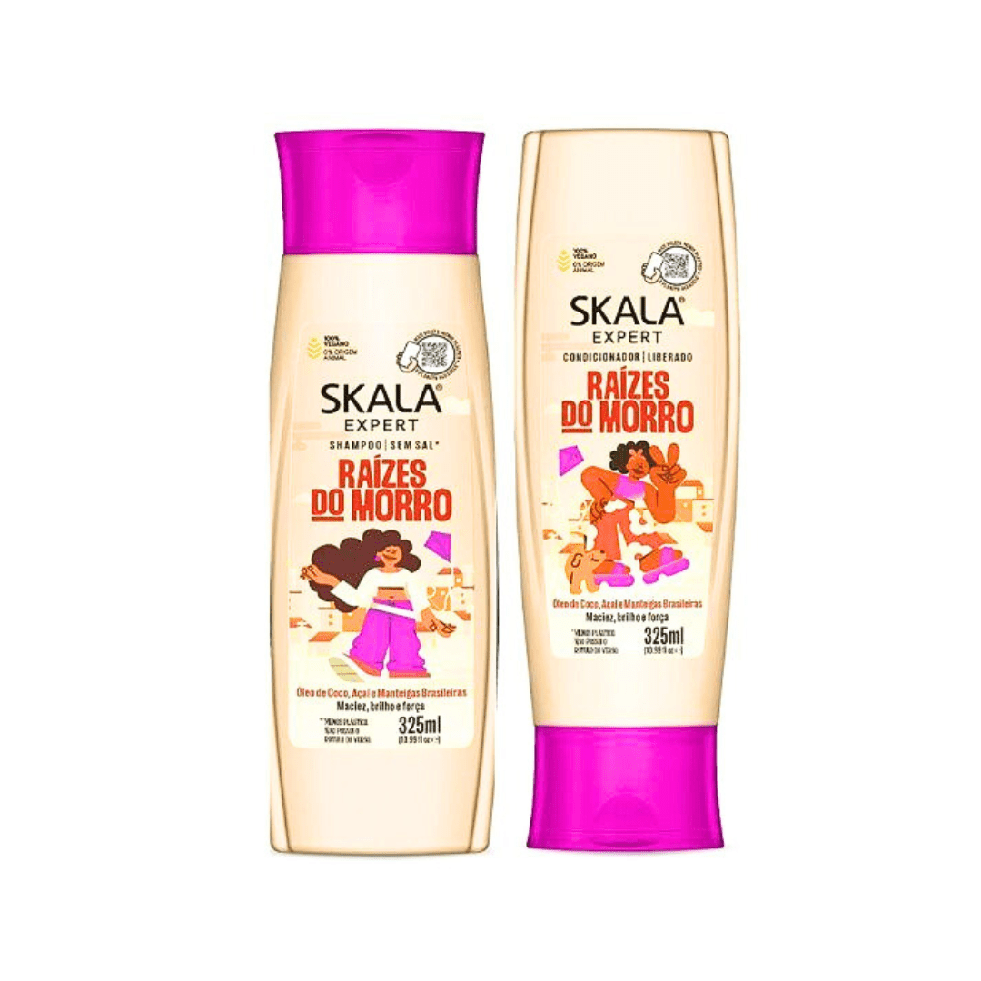 شامبو + كوندشنر رايزس سكالا - 325مل | Skala expert raizes do morro shampoo & Conditioner - Barbie.phar