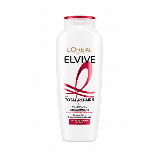 شامبو لاصلاح الشعر لوريال - 700مل | L'Oreal total repair 5 shampoo - Barbie.phar