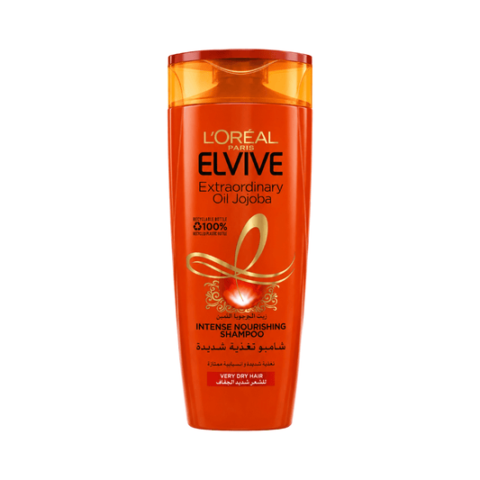 شامبو مغذي للشعر زيت الجوجوبا لوريال - 400مل | L'Oreal intense nourishing shampoo - Barbie.phar