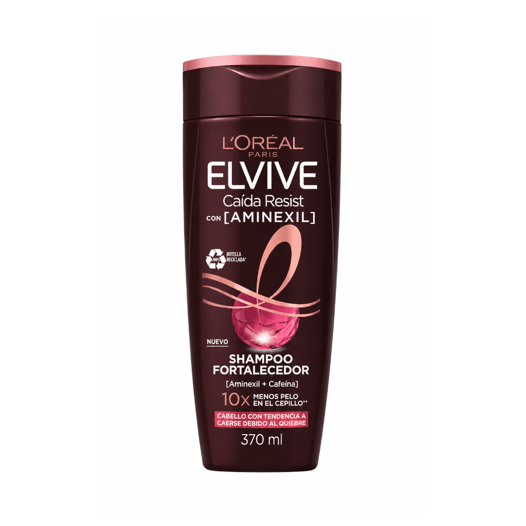 شامبو مقاوم لتساقط الشعر لوريال - 370مل | L'Oreal hair loss resistance strengthening shampoo - Barbie.phar