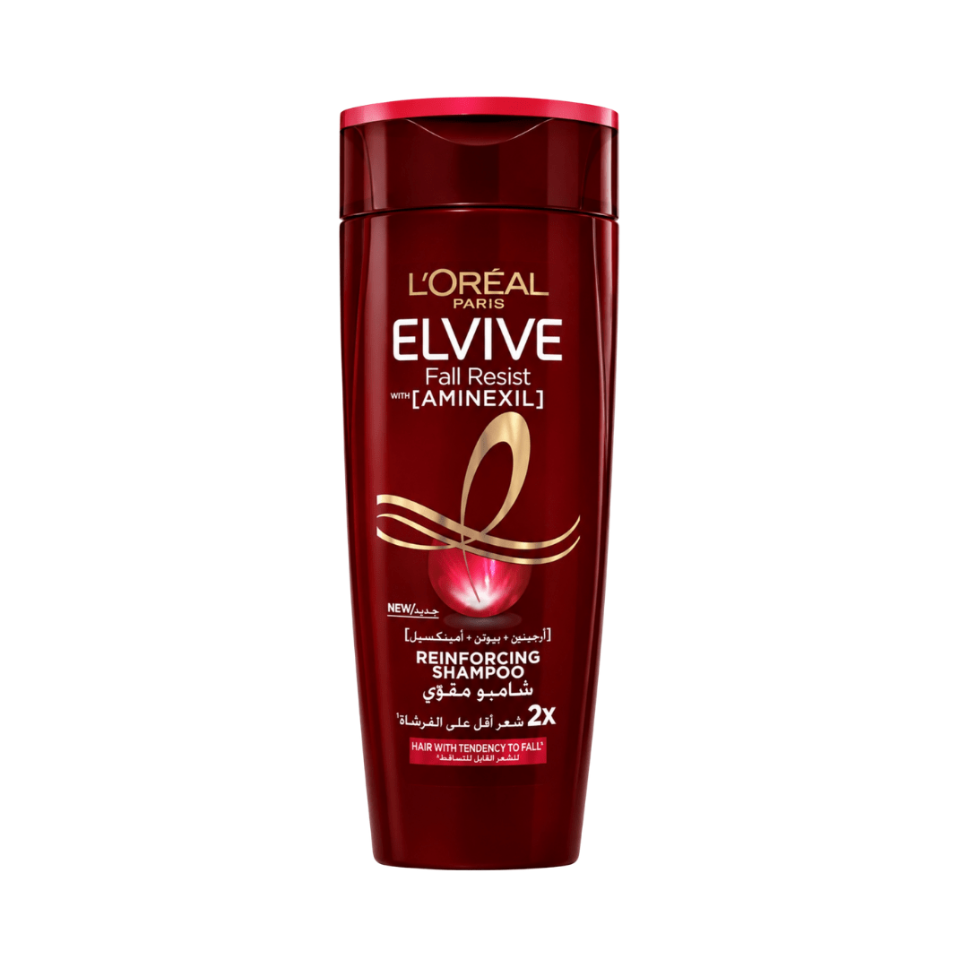 شامبو مقوي و مقاوم لتساقط الشعر لوريال - 400مل | L'Oreal fall resist reinforcing shampoo - Barbie.phar