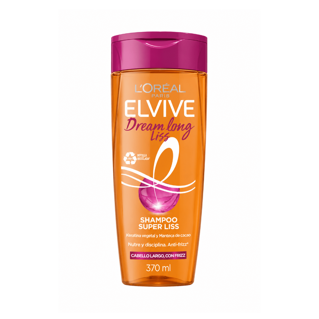 شامبو مسرح للشعر الطويل لوريال - 370مل | L'Oreal dream long liss super liss shampoo - Barbie.phar
