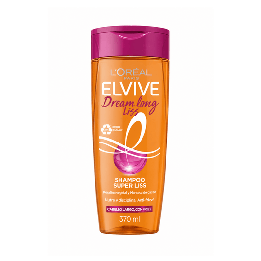 شامبو مسرح للشعر الطويل لوريال - 370مل | L'Oreal dream long liss super liss shampoo - Barbie.phar