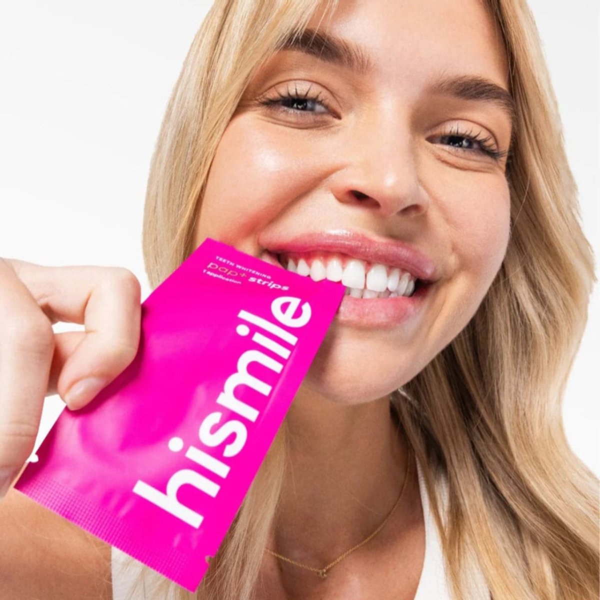 شرائط تبييض الاسنان هايسمايل - 14قطعة | Hismile teeth whitening pap stripes - Barbie.phar