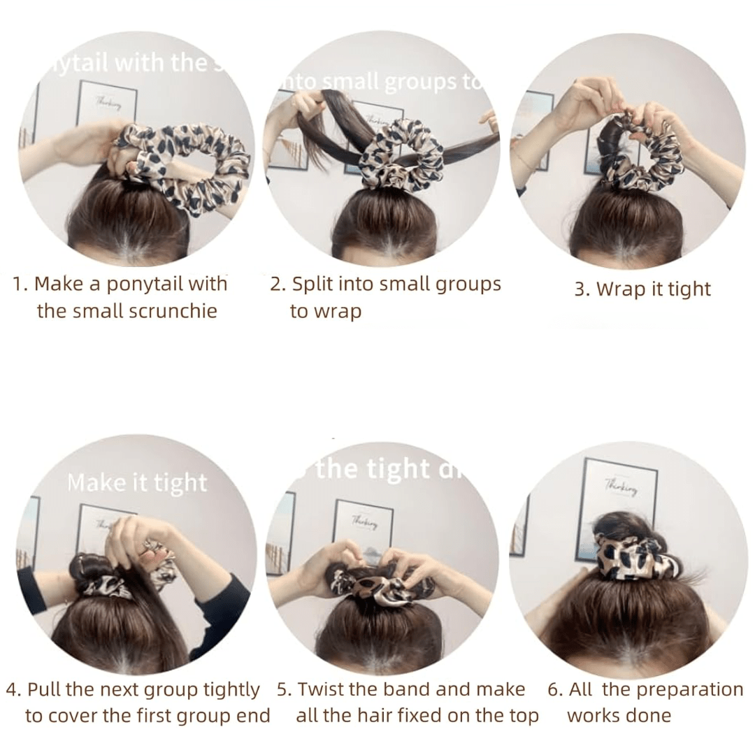 شرائط تمويج الشعر | Hair Curling Scrunchie Strips Liangyan - Barbie.phar