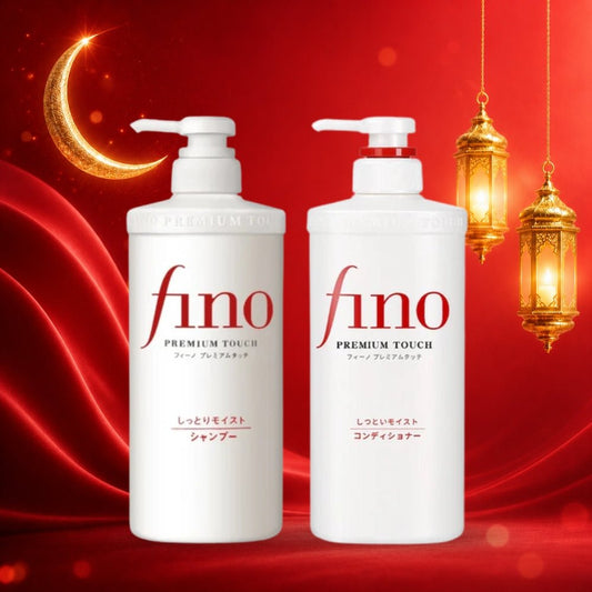 شيسيدو شامبو + كوندشنر فينو 550مل | Shiseido Fino Premium Touch Hair Shampoo and Conditioner - Barbie.phar