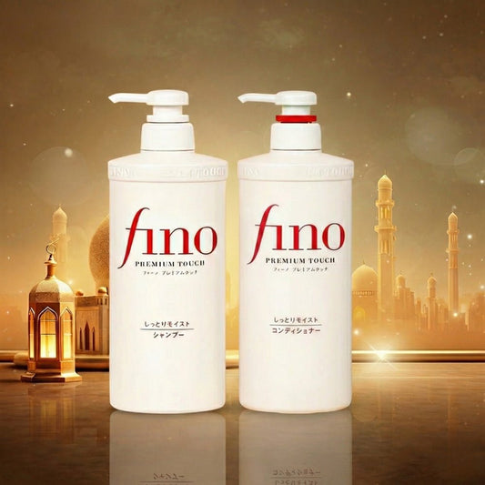 شيسيدو شامبو + كوندشنر فينو 550مل | Shiseido Fino Premium Touch Hair Shampoo and Conditioner - Barbie.phar