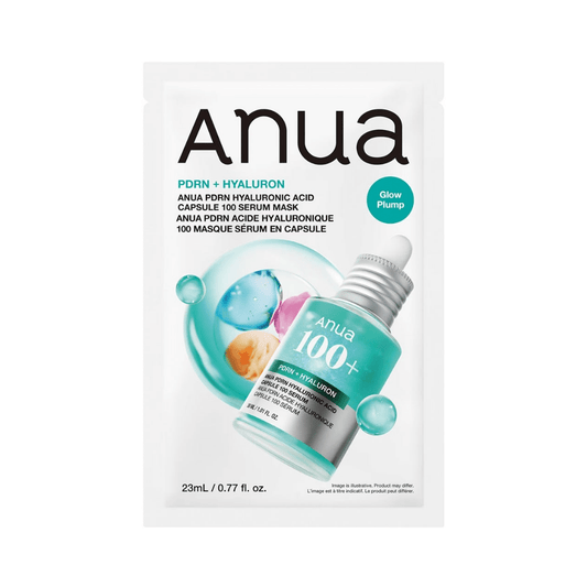 شيت ماسك هيالرون 100+ انوا - 23مل | Anua 100+ PDRN + Hyaluron Mask - Barbie.phar