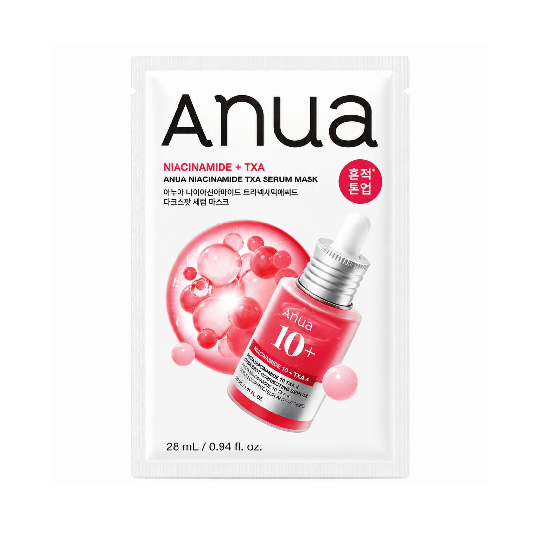 شيت ماسك نياسينمايد انوا - 28مل | Anua Niacinamide + TXA Serum Mask - Barbie.phar