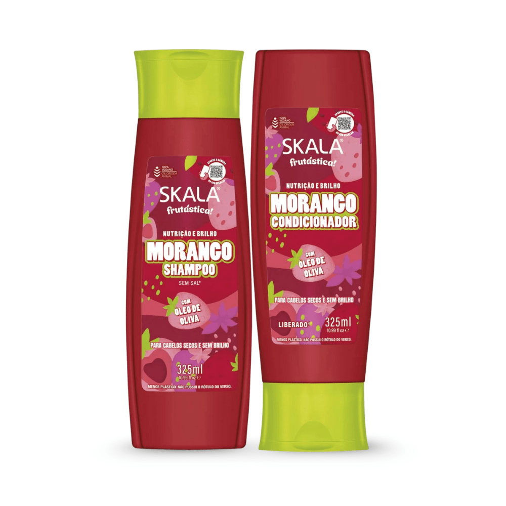 Skala Morango Kit | طقم سكالا مورانغو بالفراولة للعناية بالشعر - Barbie.phar