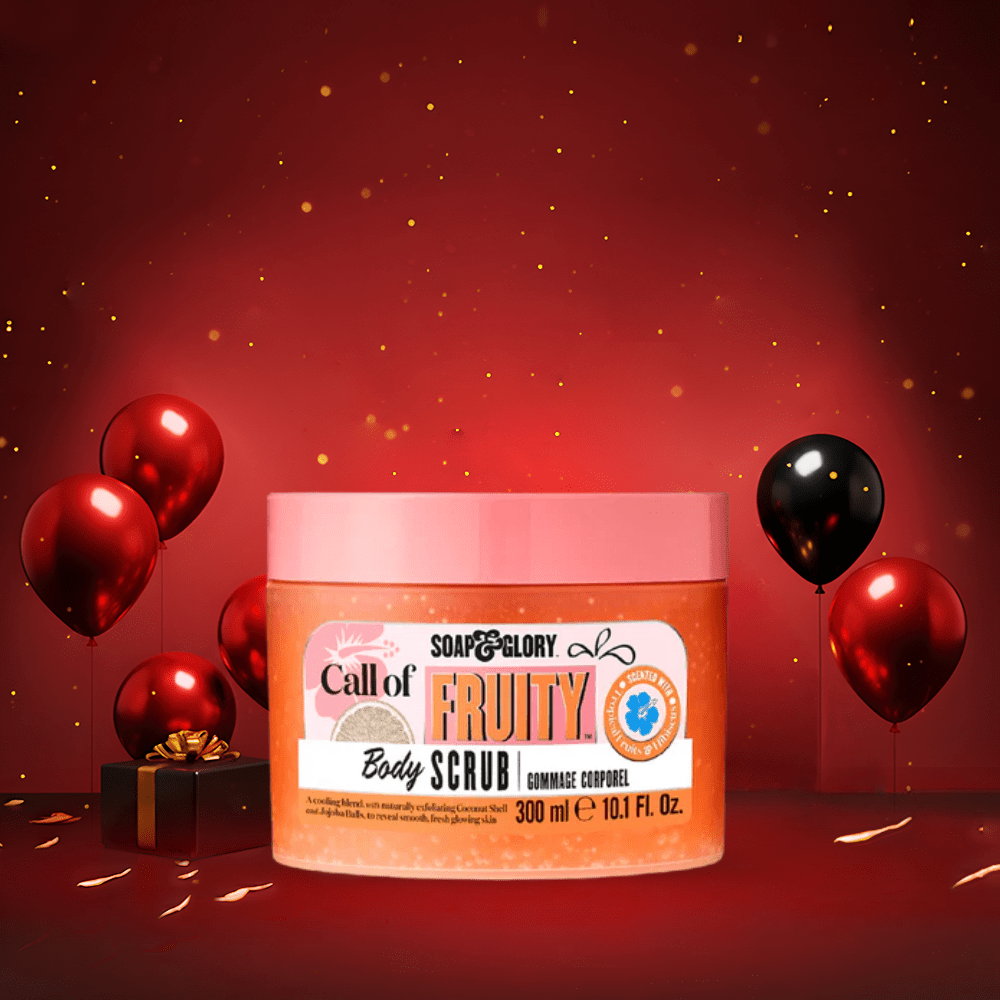 سكراب جسم بالفواكه سوب اند كلوري - 300مل | Soap & Glory call of fruity body scrub - Barbie.phar