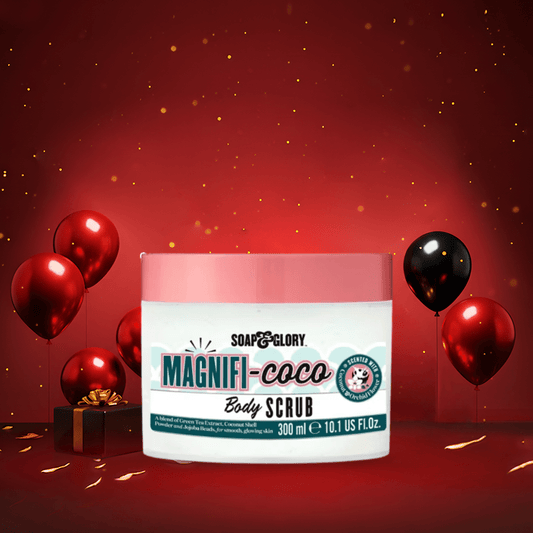 سكراب جسم بجوز الهند سوب اند كلوري - 300مل | Soap & Glory magnifi coco body scrub - Barbie.phar