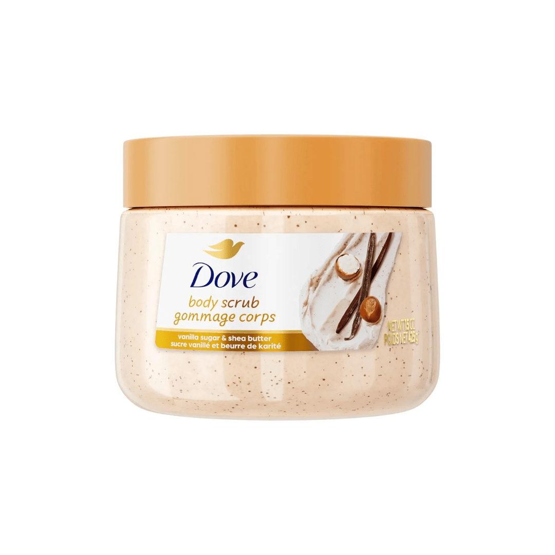 سكراب للجسم بالفانيلا و زبدة الشيا دوف | Dove body scrub vanilla sugar & shea butter - Barbie.phar
