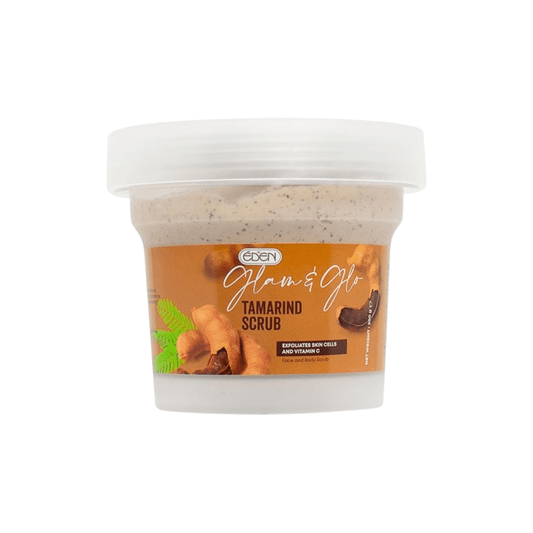 سكراب للجسم بالتمر هندي ايدن - 200غرام | Eden glam & glow tamarind body scrub - Barbie.phar