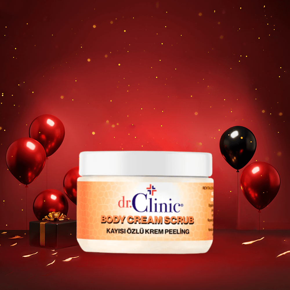 سكراب للجسم بخلاصة المشمش دكتور كلينك | Dr.clinic Body Cream Scrub - Barbie.phar