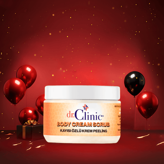 سكراب للجسم بخلاصة المشمش دكتور كلينك | Dr.clinic Body Cream Scrub - Barbie.phar