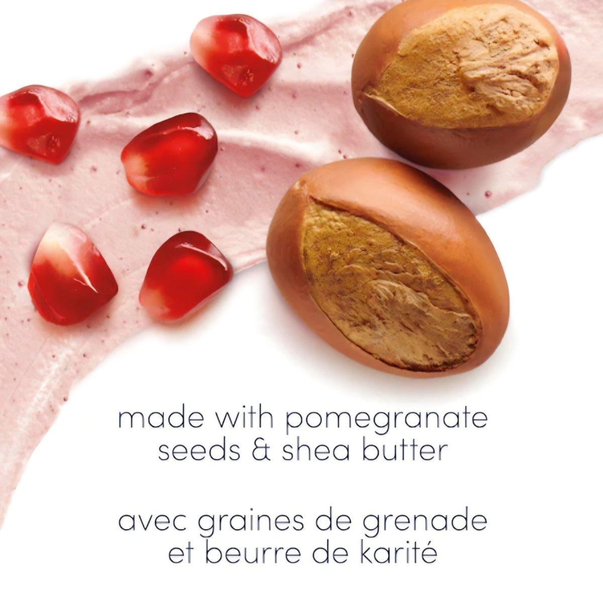 سكراب للجسم بذور الرمان وزبدة الشيا دوف - 298غرام | Dove body scrub pomegranate seeds & shea butter - Barbie.phar