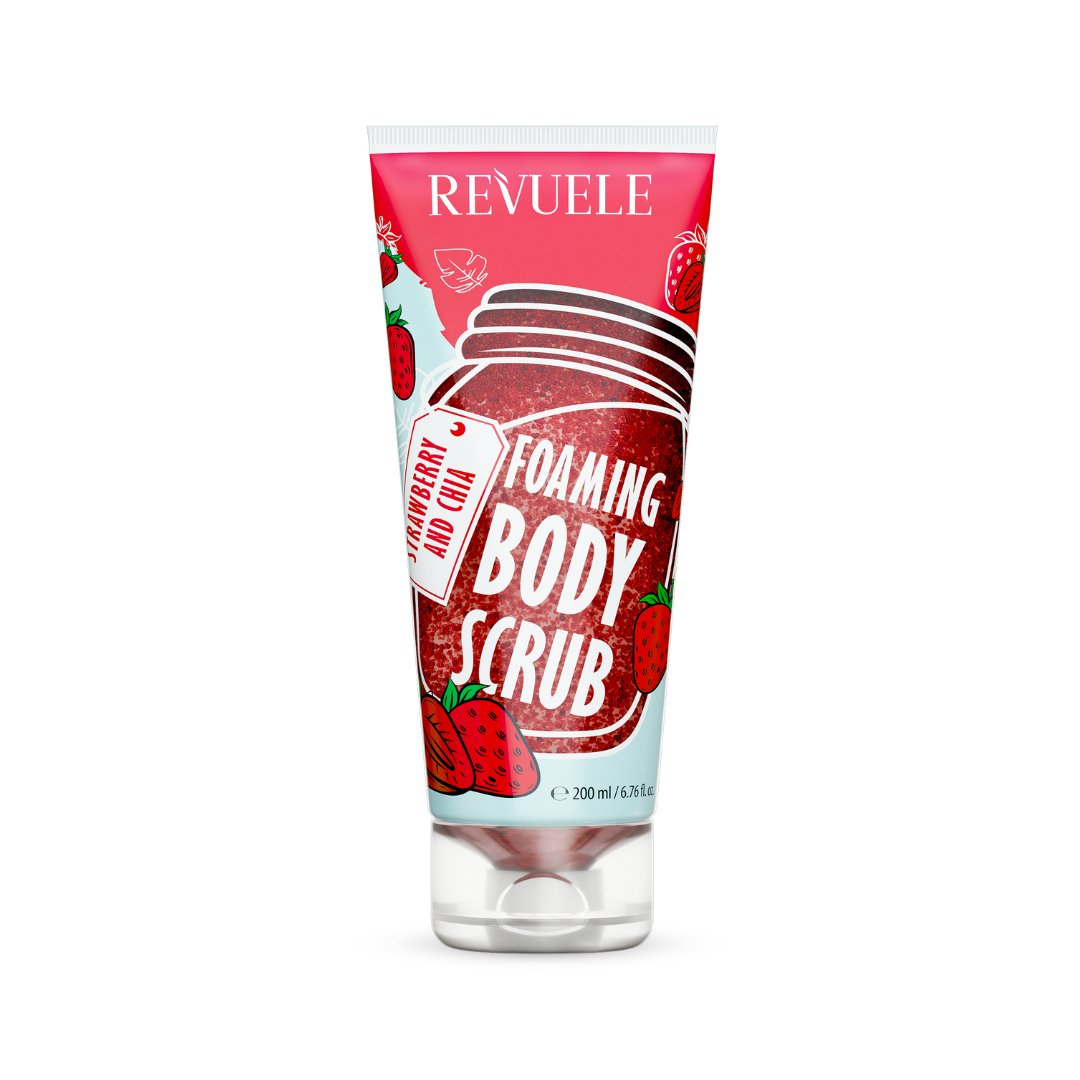 سكراب للجسم ريفولي - 200مل | Revuele Foaming Body Scrub - Barbie.phar