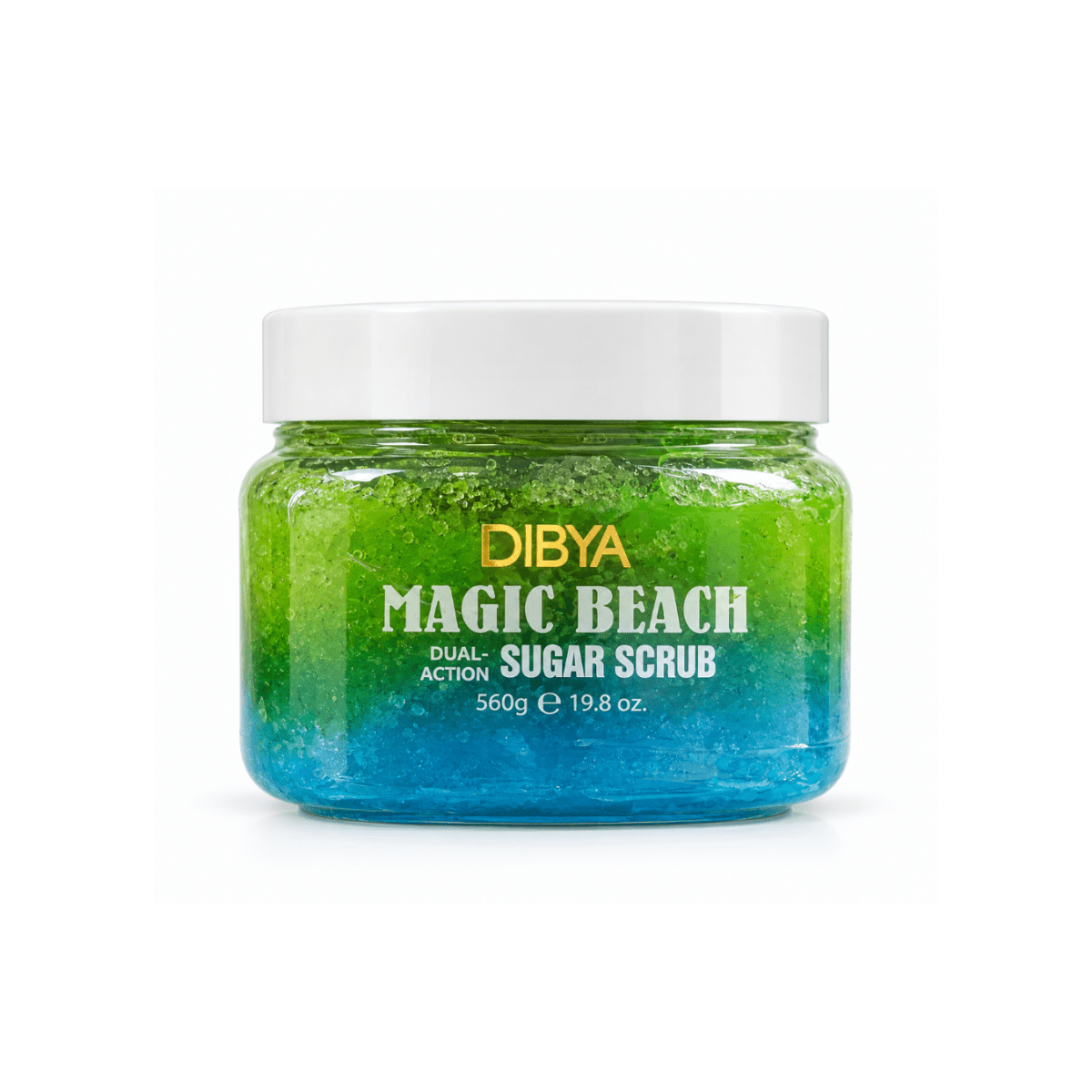 سكراب مقشر للجسم ماجيك بيتش ديبيا - 560غرام | DIBYA magic beach dual action sugar scrub - Barbie.phar