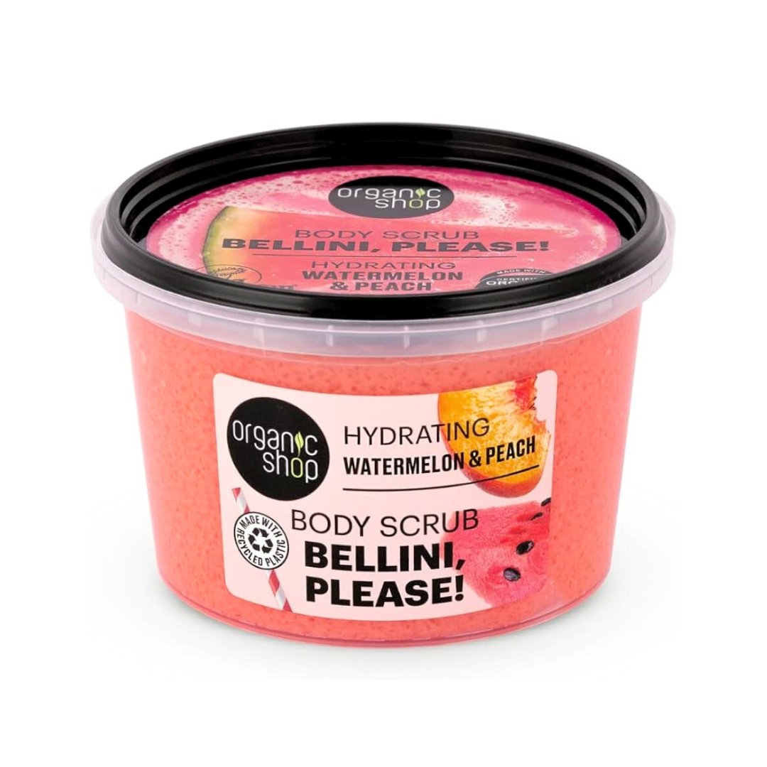 سكراب مقشر للجسم | Organic Shop Hydrating Watermelon & Peach Body Scrub - Barbie.phar