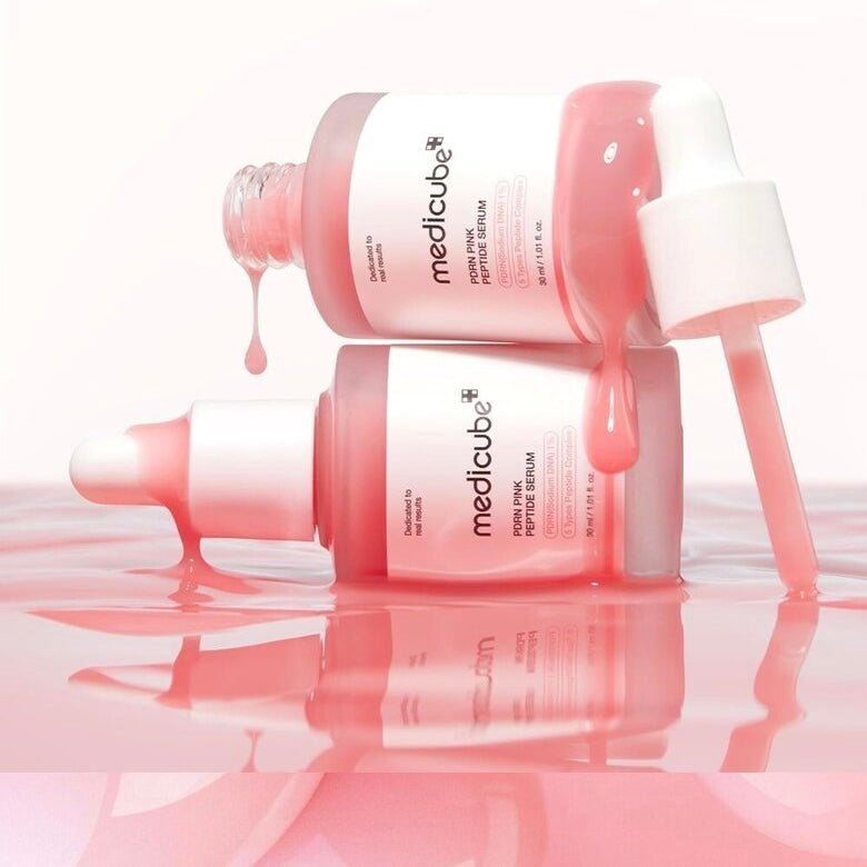 سيروم البيبتايد الوردي ميدكيوب - 30مل | Medicube Pdrn Pink Peptide Serum - Barbie.phar