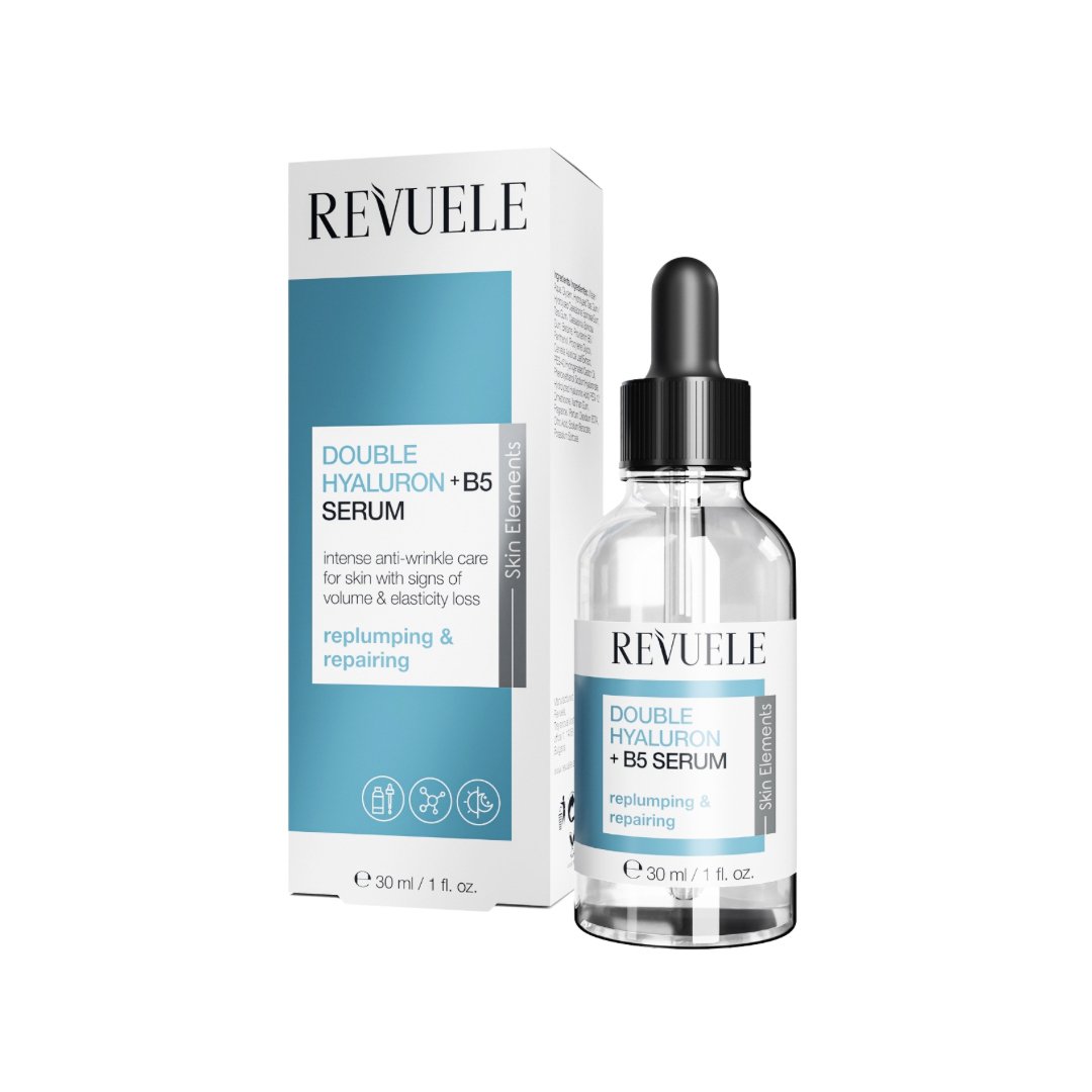 سيروم هيالورون ريفولي - 30مل | Revuele Double Hyaluron + B5 Serum - Barbie.phar