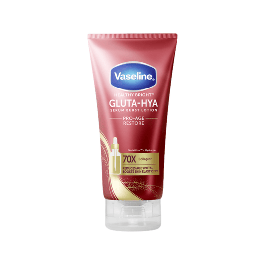 سيروم لوشن كولاجين للجسم فازلين - 200مل | Vaseline gluta hya serum burst lotion pro age - Barbie.phar