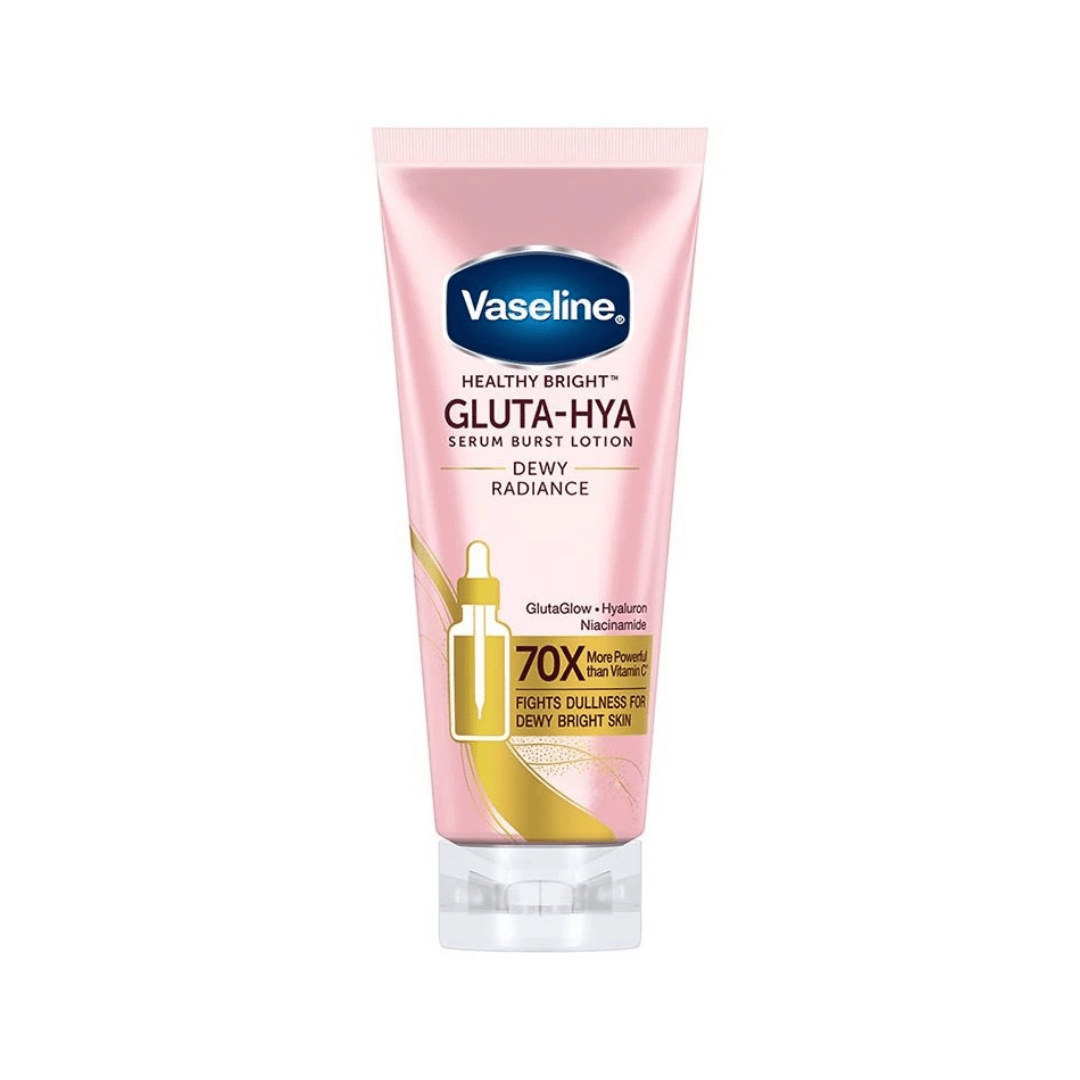 سيروم لوشن تعزيز النضارة فازلين - 200مل| Vaseline gluta hya serum burst lotion dewy radiance - Barbie.phar