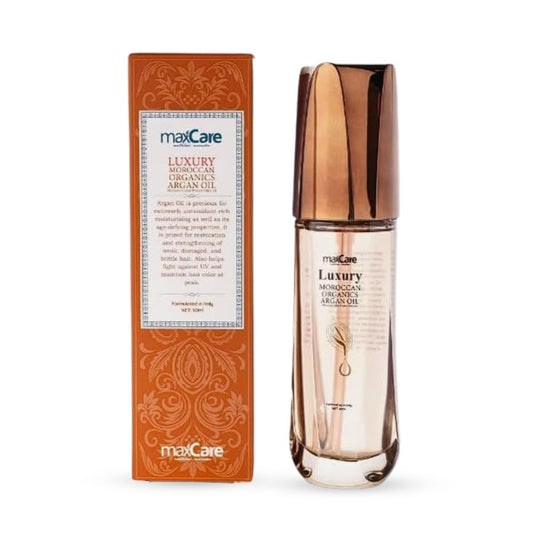 سيروم ماكس كير بزيت الارغان - 60 مل |MaxCare Luxury Moroccan Organics Argan Oil - Barbie.phar