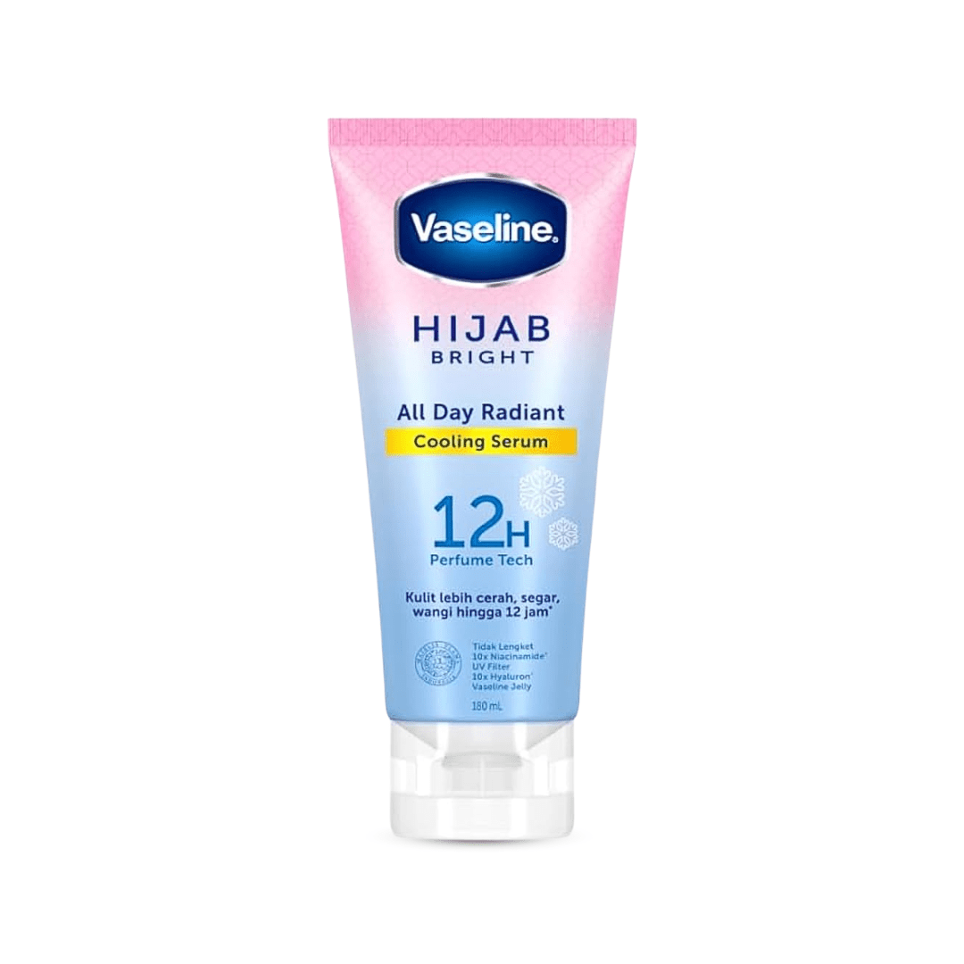 سيروم مرطب ومهدئ فازلين - 180مل | Vaseline Hijab Bright All Day Bright Cooling Serum - Barbie.phar