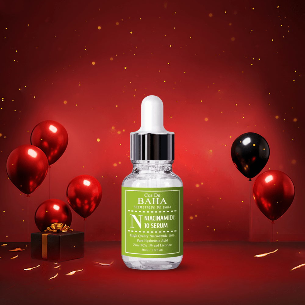 سيروم نياسينمايد 10% كوس دي باها - 30مل | Cos De BAHA Niacinamide 10% Serum - Barbie.phar