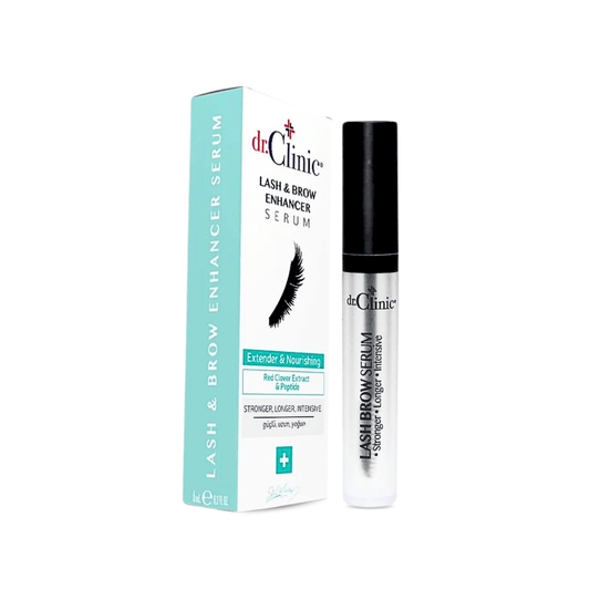 سيروم تكثيف الرموش والحواجب دكتور كلينك | Dr.clinic Lash & Brow Enhancer Serum - Barbie.phar