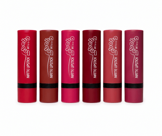 سيت احمر شفاه و كلوس لابوبو الرباعي | Labubu lip gloss & lipstick & lip oil - Barbie.phar