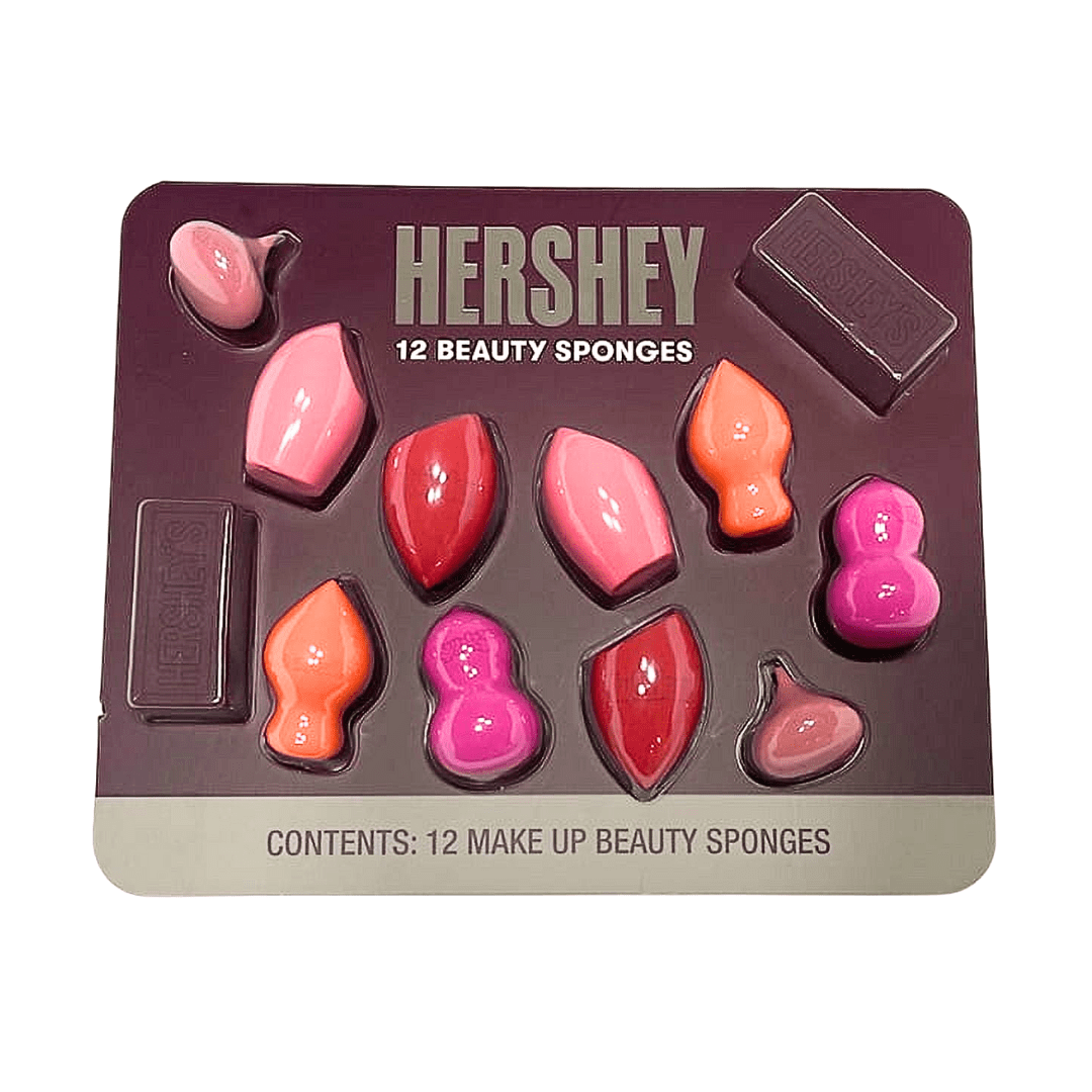 سيت بيوتي بلندر عدد 12 هيرشي | Hershy 12 Beauty sponges - Barbie.phar