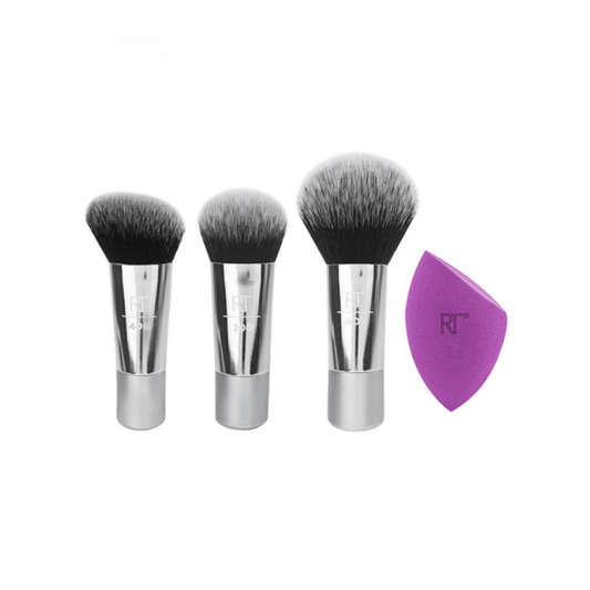 سيت فرش مكياج سباركل ريل تكنيك | Real Techniques sparkle on the go brush set - Barbie.phar