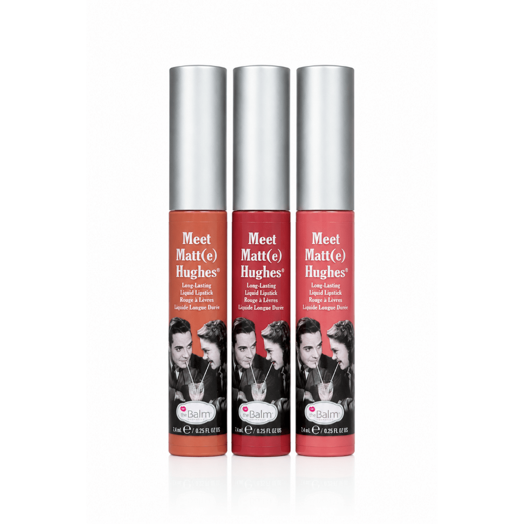 سيت حمر مات هيوز ذا بالم - 22.2مل | The Balm meet matte hughes long lasting liquid lipstick - Barbie.phar