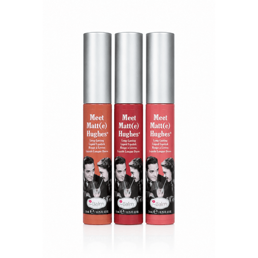 سيت حمر مات هيوز ذا بالم - 22.2مل | The Balm meet matte hughes long lasting liquid lipstick - Barbie.phar