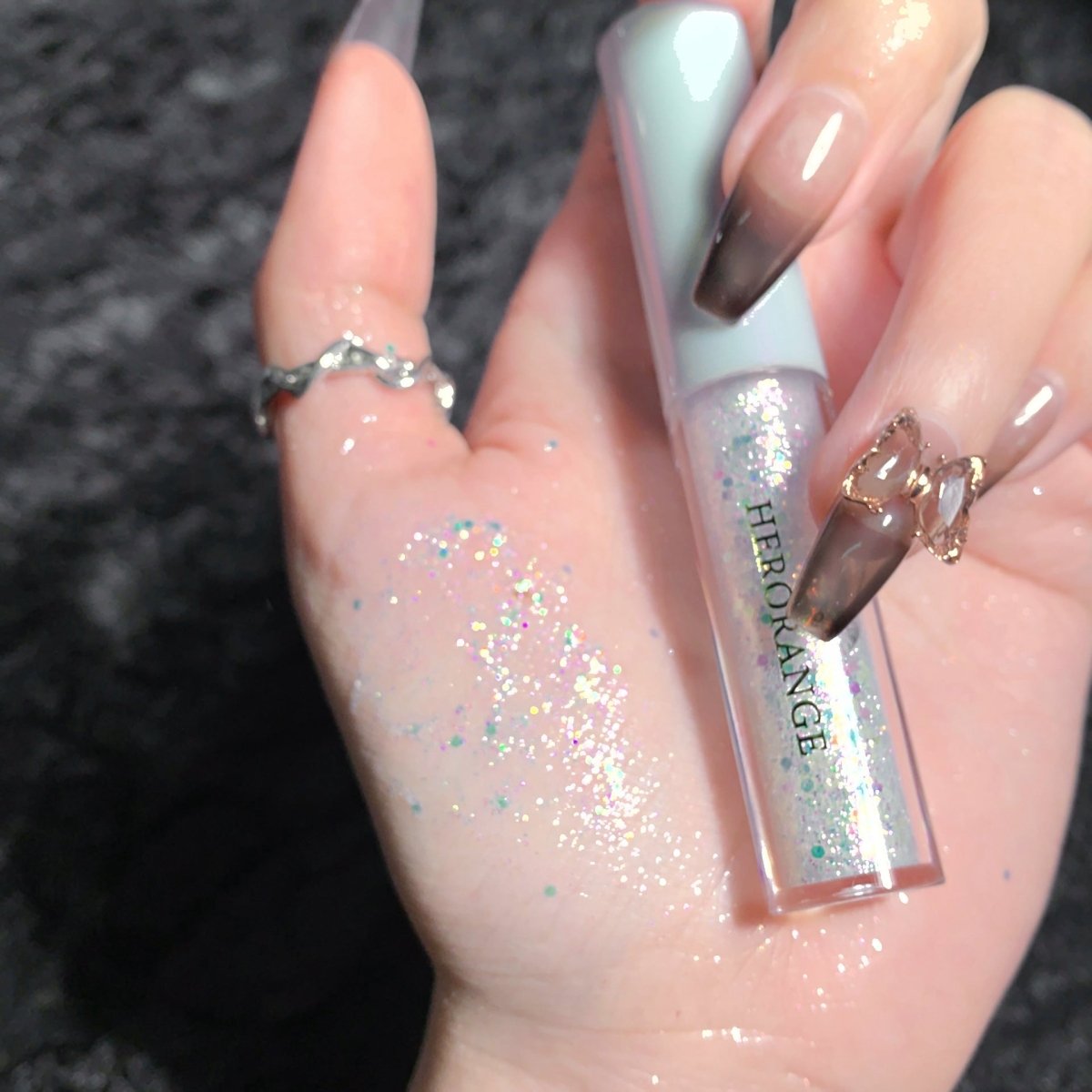 سيت كليتر ثلاثي هيرو رينج | HERORANGE Magic Star River Streamer Liquid Glitter Set - Barbie.phar