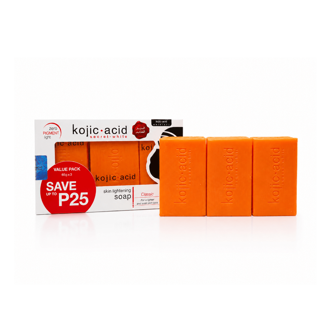 سيت صابونة كوجيك اسيد لتبييض البشرة | Kojic.acid skin lightening soap set - Barbie.phar