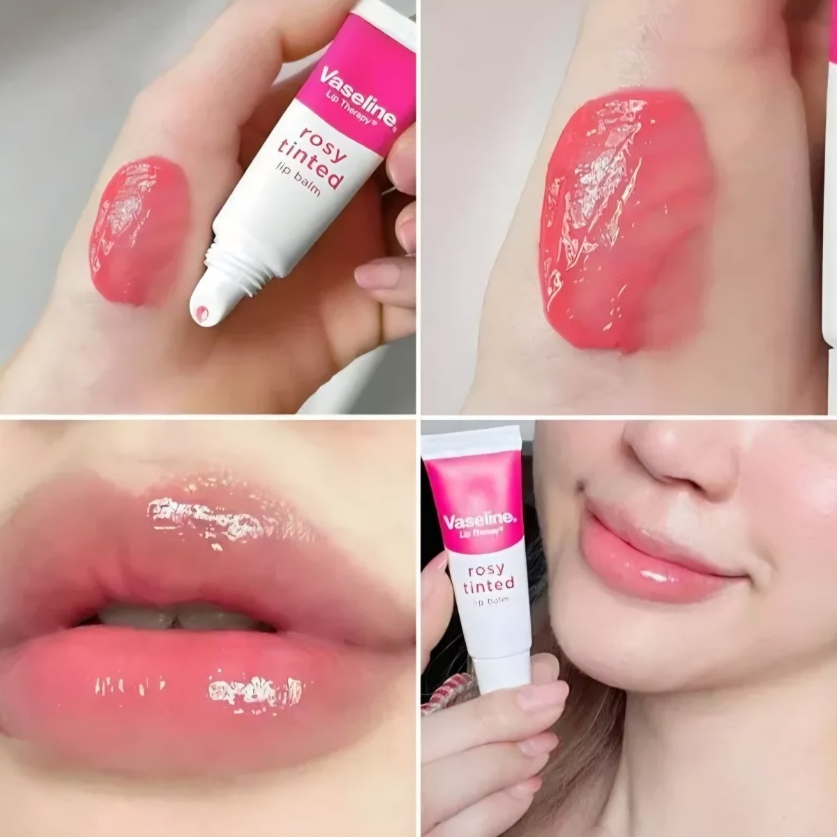 تنت مرطب روزي فازلين | Vaseline lip therapy rosy tinted lip balm - Barbie.phar