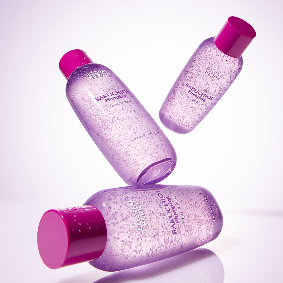 تونر باكوتشيول ايكول بيري - 150مل | EqqualBerry Deep Cera Bakuchiol Plumping toner - Barbie.phar