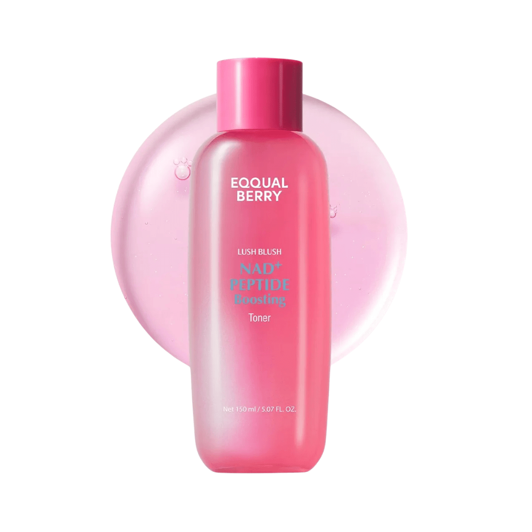 تونر بيبتايد ايكول بيري - 150مل | EqqualBerry lush blush nad+ peptide boosting toner - Barbie.phar