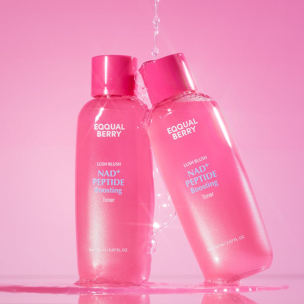 تونر بيبتايد ايكول بيري - 150مل | EqqualBerry lush blush nad+ peptide boosting toner - Barbie.phar