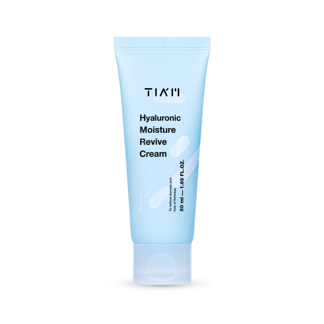 تيام كريم مرطب هيالورونيك اسيد - 50مل | Tiam Hyaluronic Moisture Revive Cream - Barbie.phar