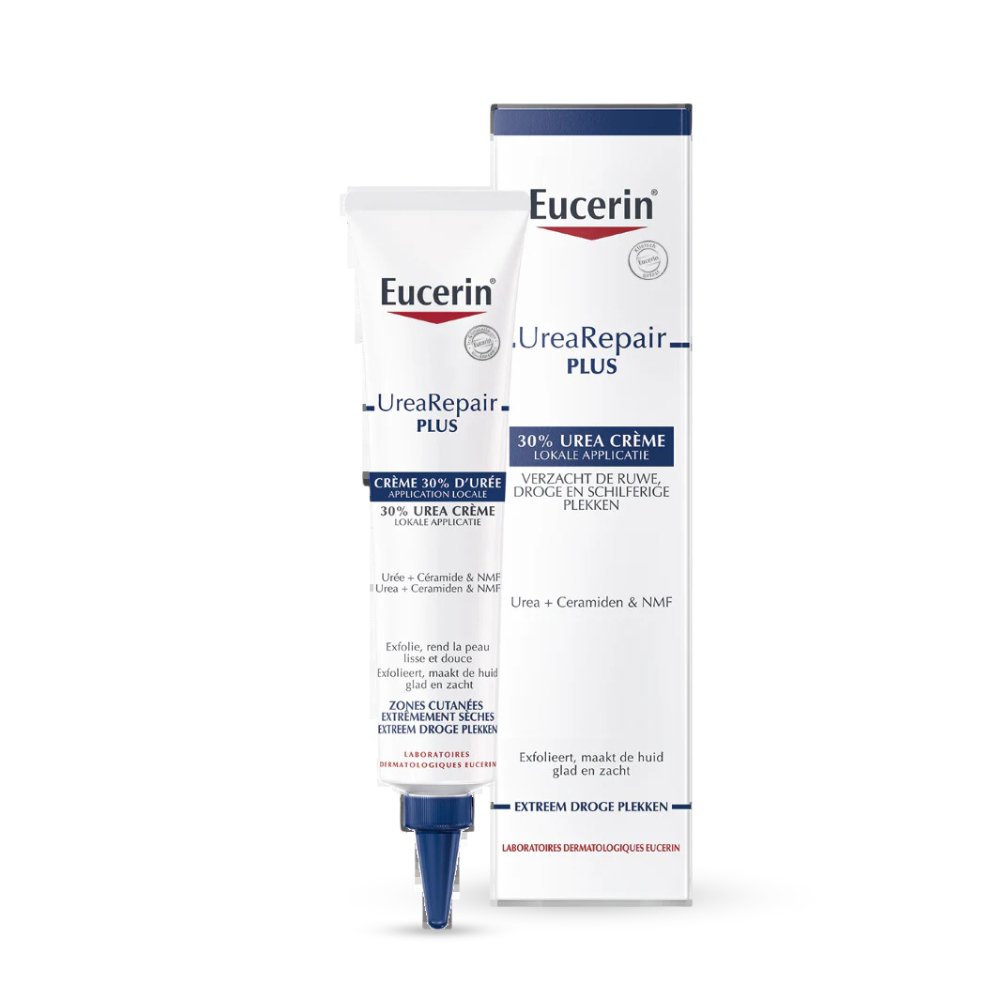 يوسيرين كريم يوريا بلس 30% - 75مل | Eucerin Urearepair Plus Cream 30% Urea Treatment - Barbie.phar