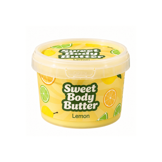 زبدة ترطيب الجسم بالليمون سويت سكراب - 250مل | Sweet Scrub sweet body butter lemon - Barbie.phar